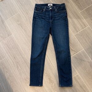 PAIGE Women's Indigo Skinny Jeans, high rise